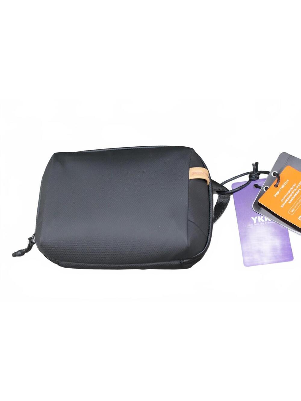 YOREPEK Black Travel Tech Organizer Pouch Bag